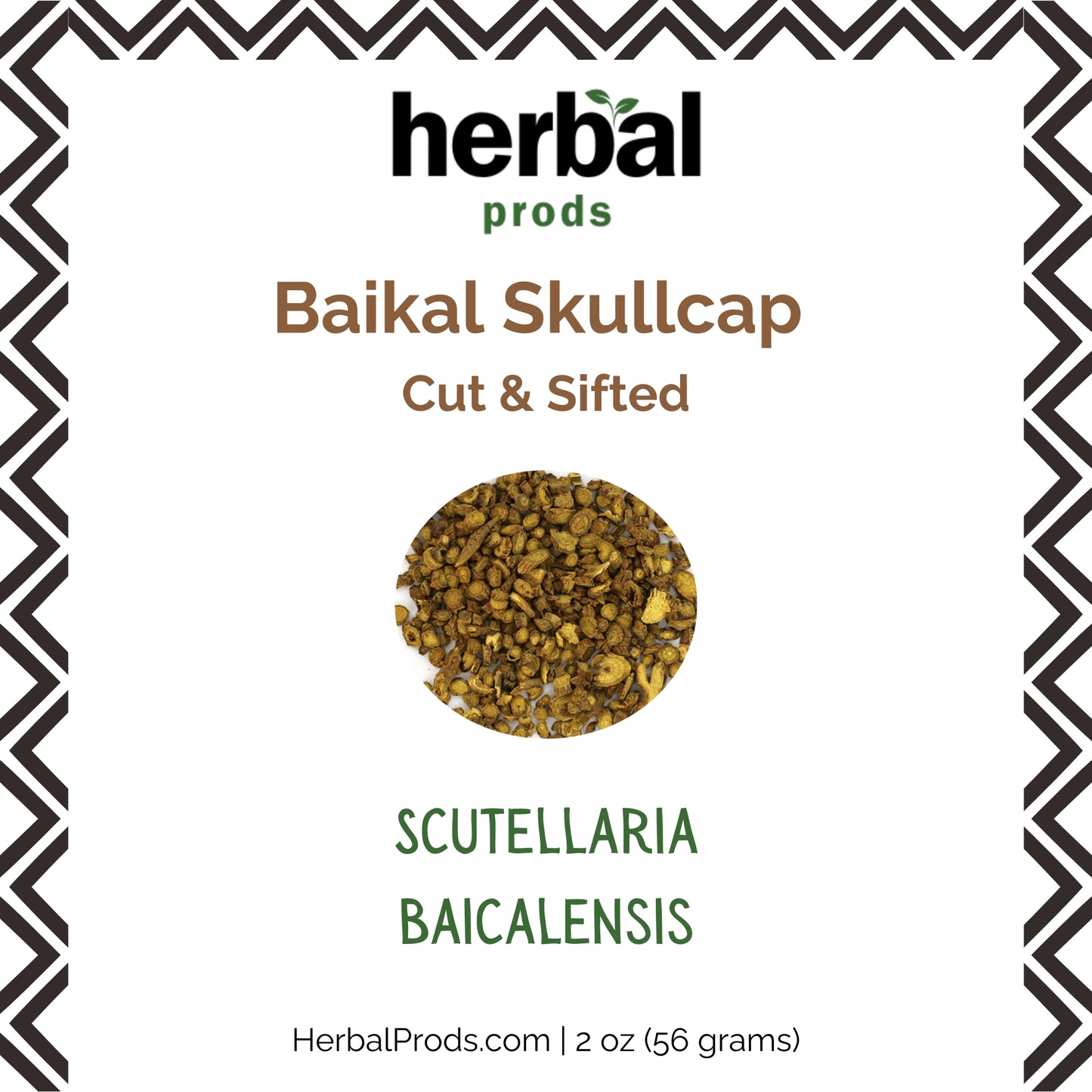 Baikal Skullcap Dried Herb (Scutellaria baicalensis) | Herbal Prods - Herbal Prods