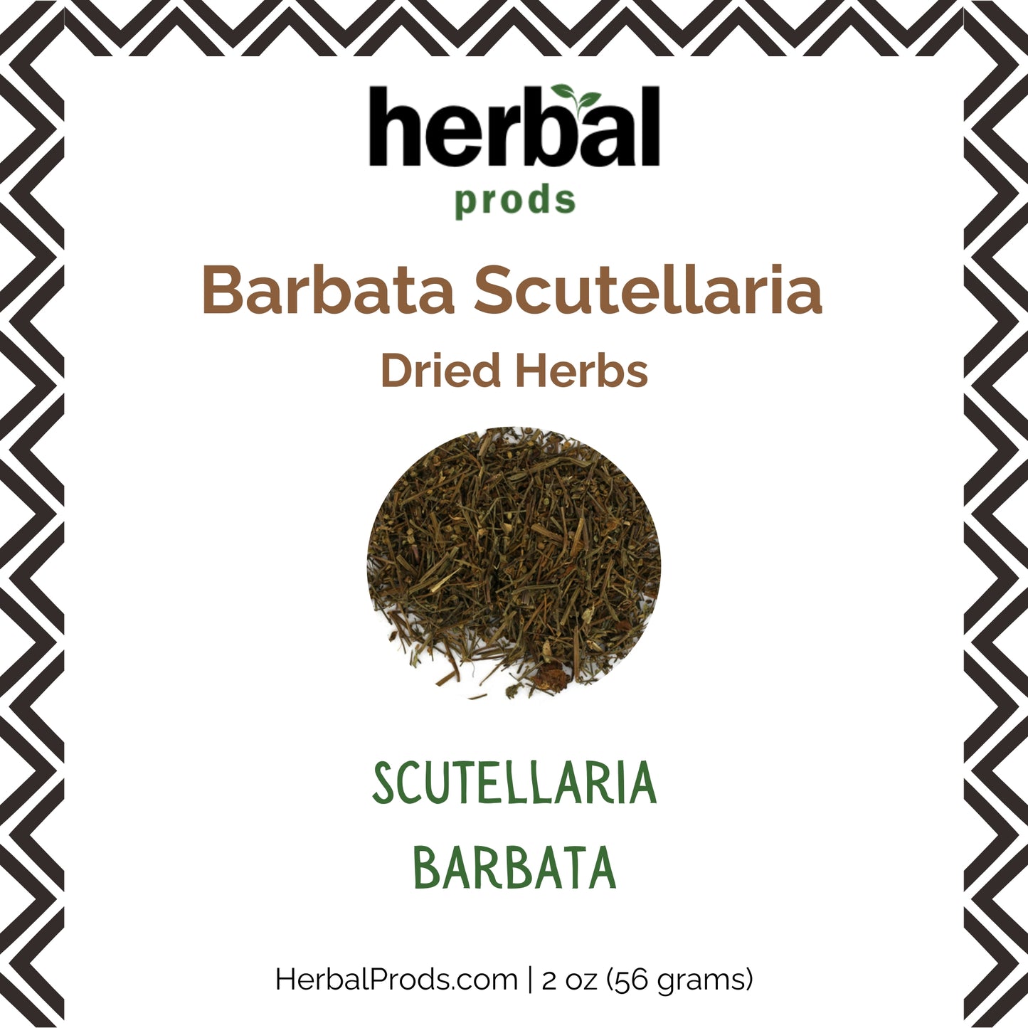 Barbata Scutellaria Dried Herb (Scutellaria barbata) | Herbal Prods - Herbal Prods