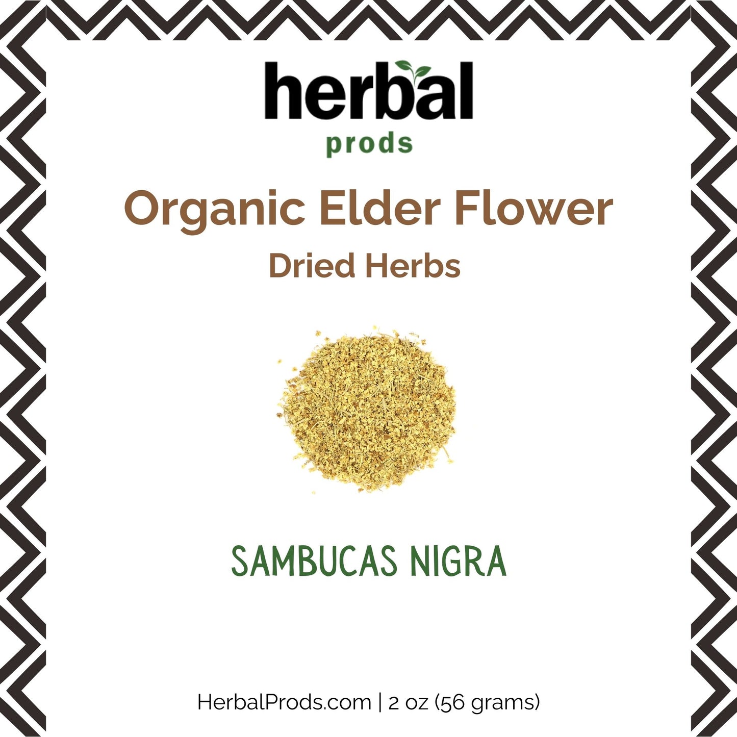 Organic Elder Flower Herb (Sambucus nigra) | Herbal Prods - Herbal Prods