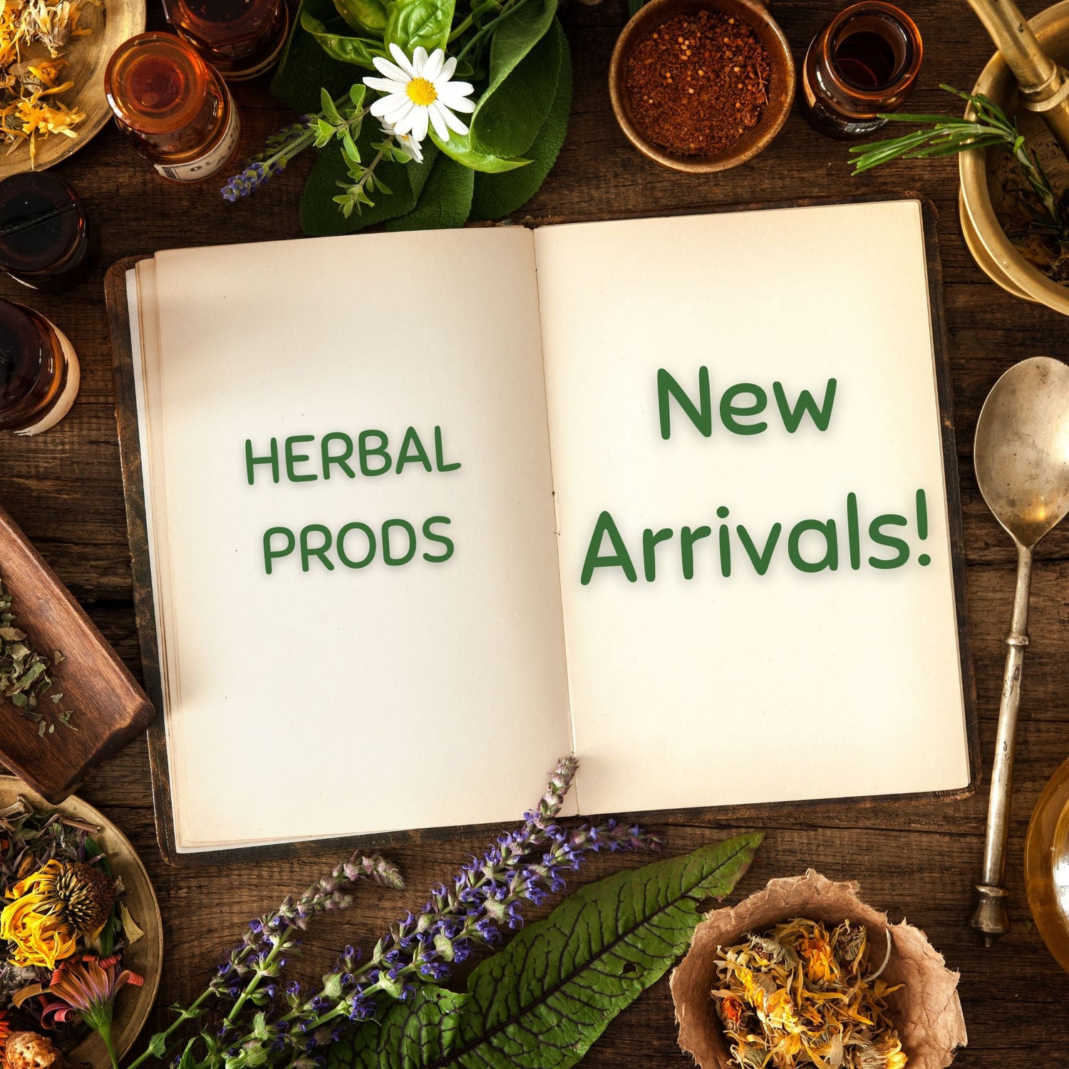 New Arrivals - Herbal Prods