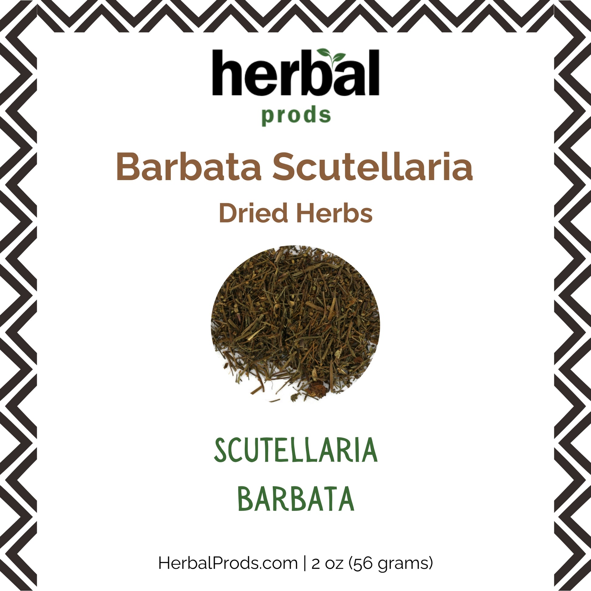 Barbata Scutellaria Dried Herb (Scutellaria barbata) | Herbal Prods - Herbal Prods