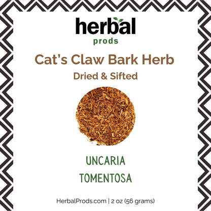 Cat’s Claw (Uncaria tomentosa) – Premium Dried Herb | Herbal Prods - Herbal Prods
