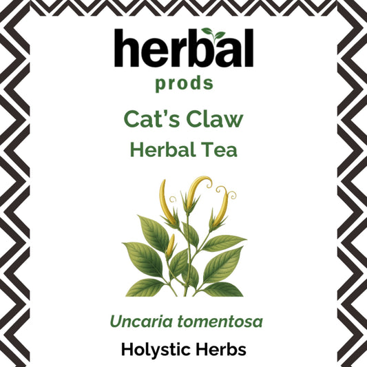 Cat's Claw Herbal Tea | Joint Comfort & Immune Wellness Support | Herbal Prods - Herbal Prods