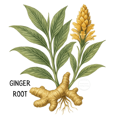 Organic Ginger Root Herbal Tea | Digestive & Immune | Herbal Prods - Herbal Prods