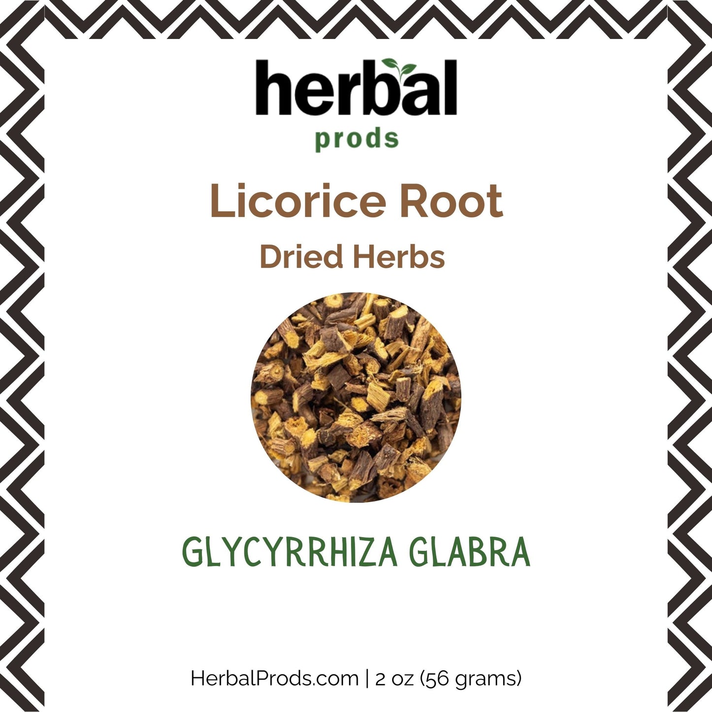 Licorice Root Premium Dried Herb (Glycyrrhiza glabra) | Herbal Prods - Herbal Prods