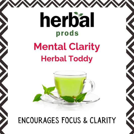 Mental Clarity Herbal Toddy | Lion’s Mane & Ginkgo | Herbal Prods - Herbal Prods