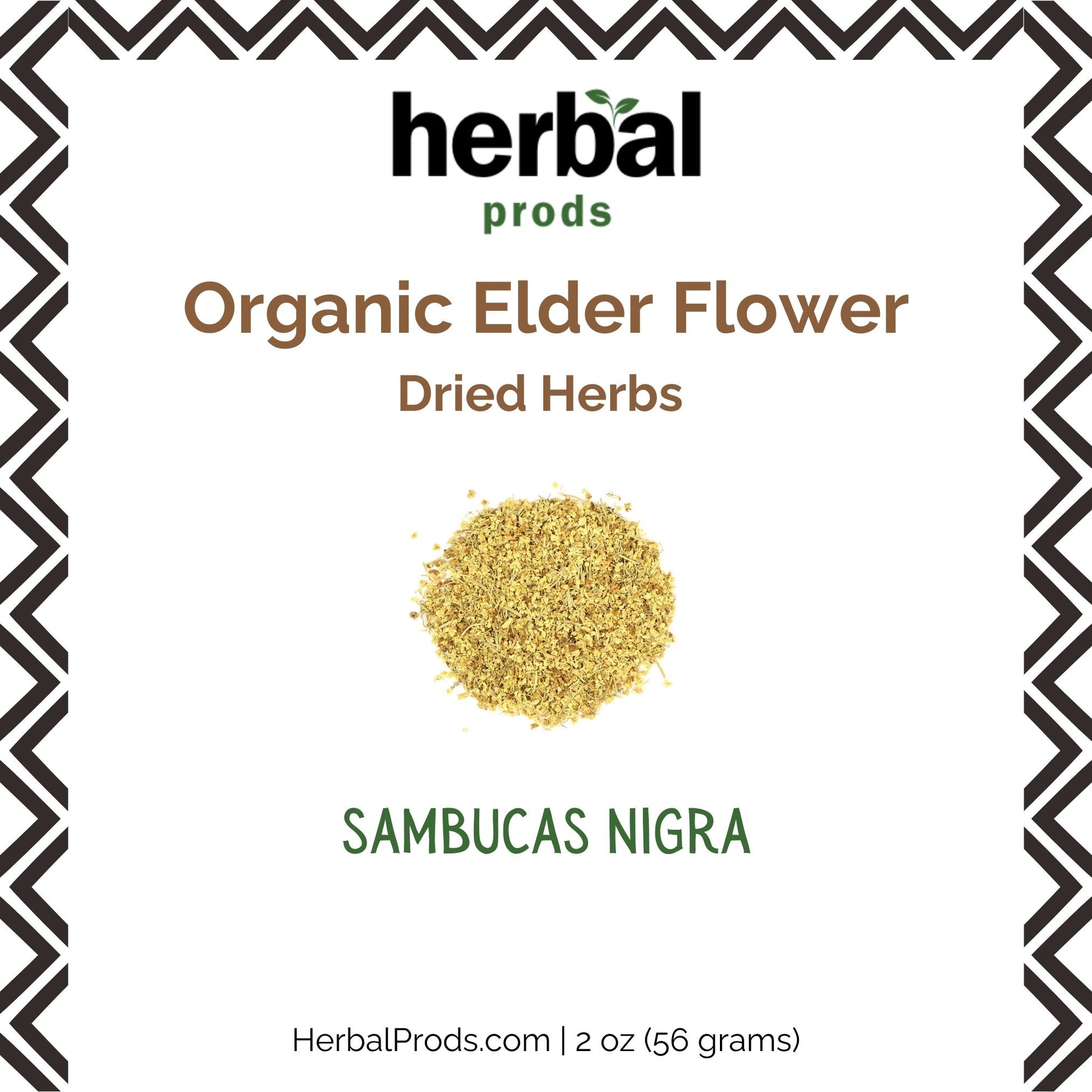 Organic Elder Flower Herb (Sambucus nigra) | Herbal Prods - Herbal Prods
