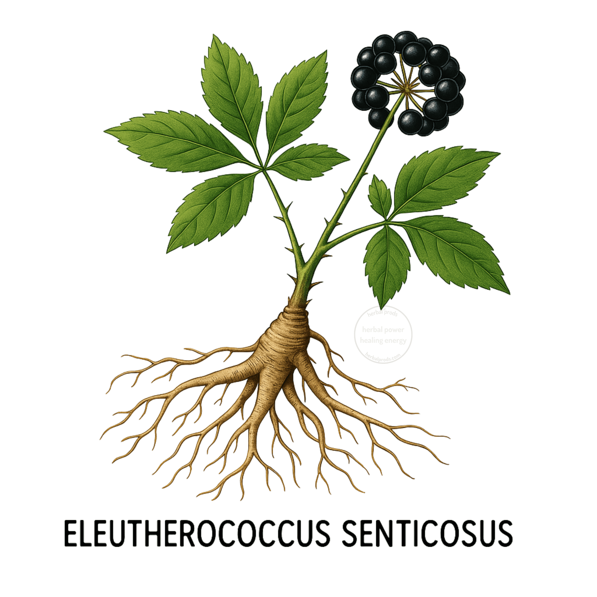 Eleuthero Herbal Tea | Siberian Ginseng for Energy | Herbal Prods - Herbal Prods